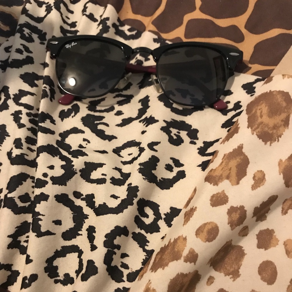 Rayban black and purple Sunglasses 🕶